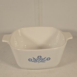 Vintage Corning Ware Blue Cornflower Casserole  1 3/4 QT P-1 3/4 B NO‎ LID